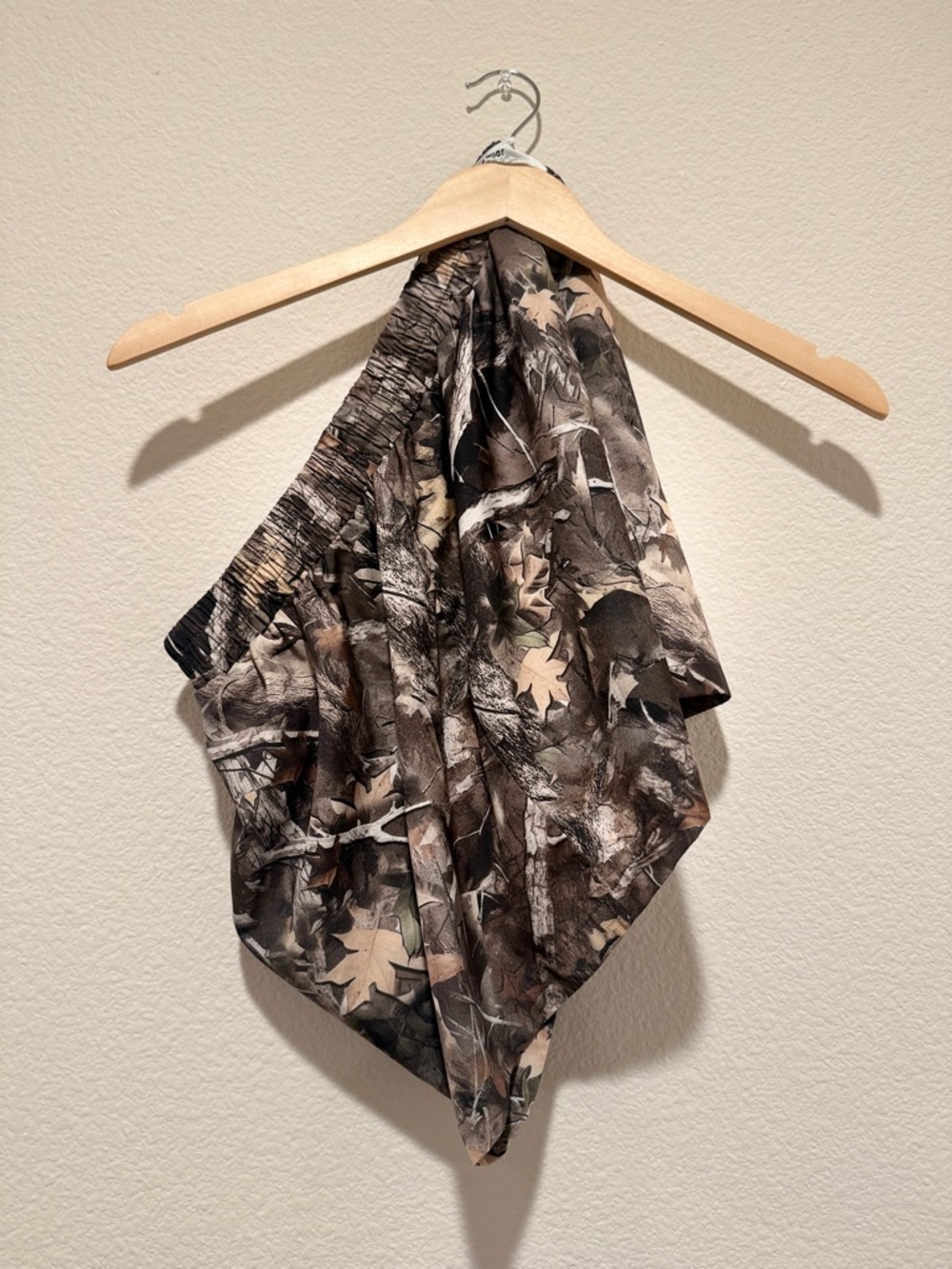 SHEIN Brown Black Camo Athletic Shorts